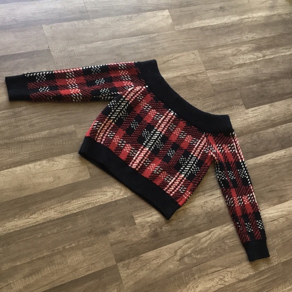 NEW Forever 21 Warm Plaid Sweater - Picture 3 of 8